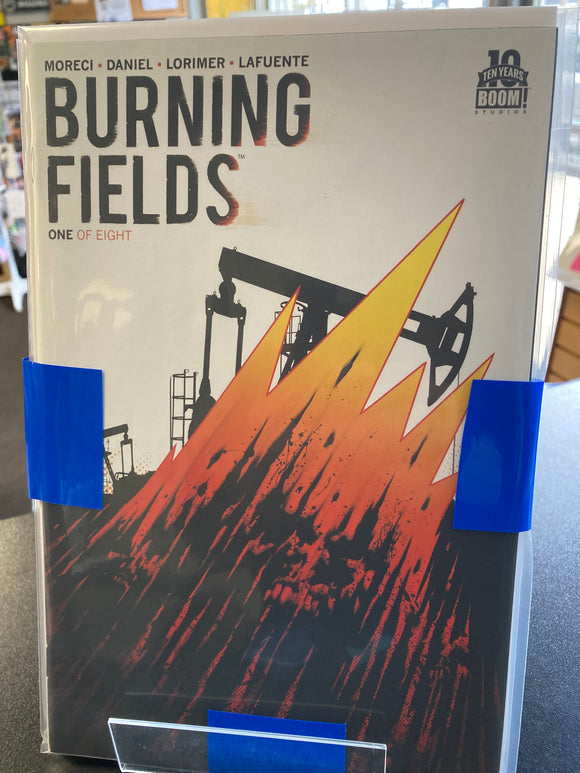 (Back Issue) Burning Fields #1-8 (full set bundle) - comic books