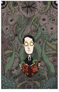(C) Jonathan La Mantia - Lovecraft (collab with Angel Onofre) - 11"x17" - print