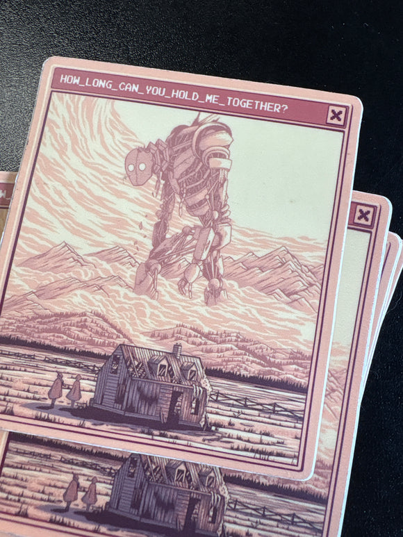 (C) (sticker) Stephen Willey - Hold me Together