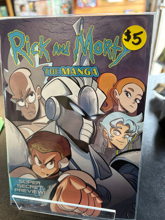 Rick and Morty the Manga - Ashcan Edition