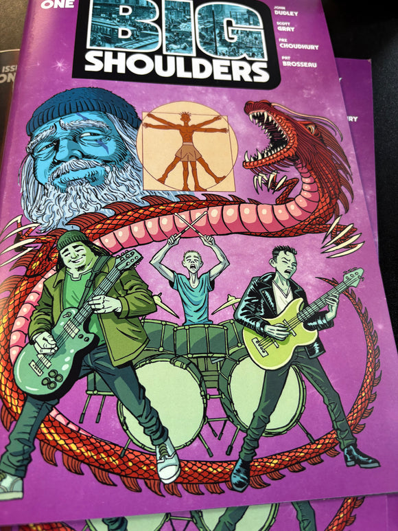 (C) John Dudley/Scott Gray - Big Shoulders #1 - comic book