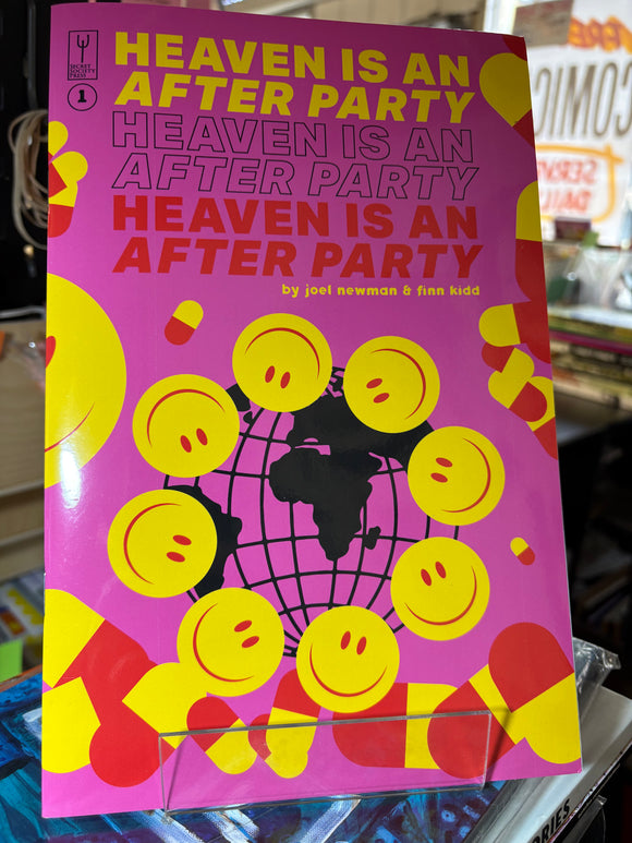 (C) Joel Newman - Heaven is an Afterparty #1 - comic book