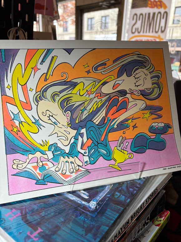 (C) Max Huffman - Riso Print