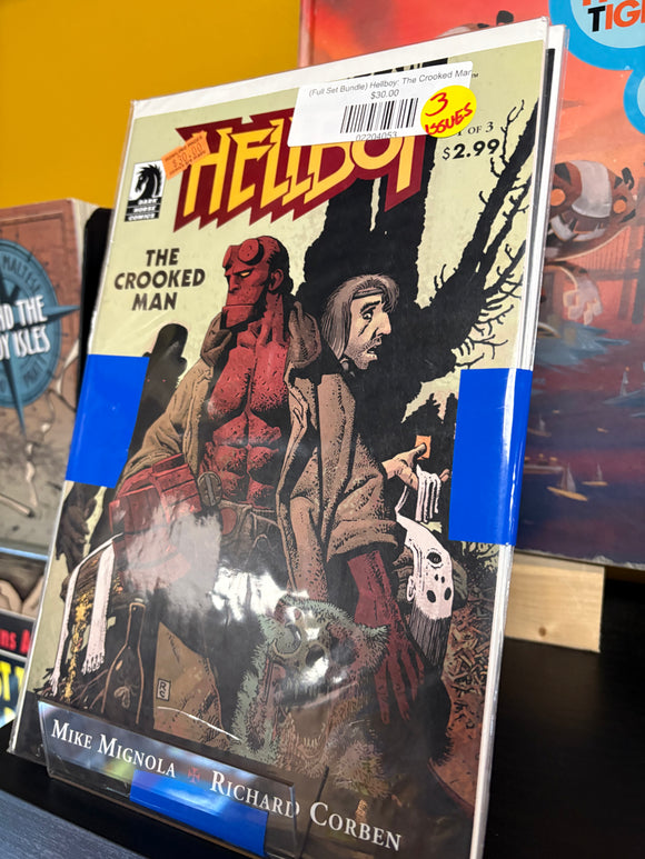 (Full Set Bundle) Hellboy: The Crooked Man [3 issues]