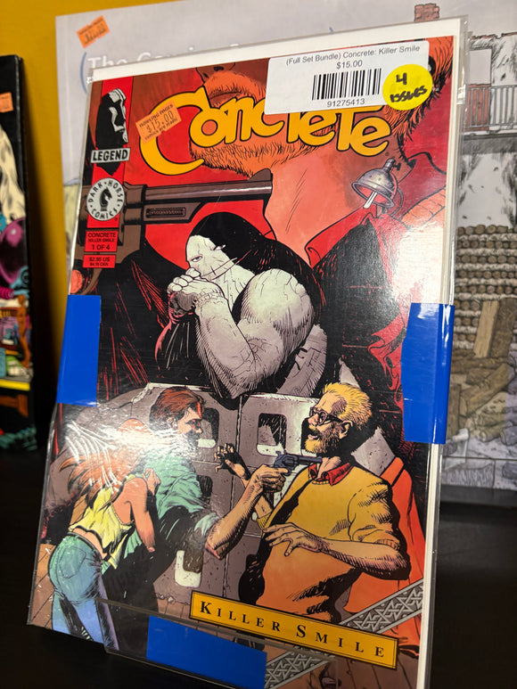 (Full Set Bundle) Concrete: Killer Smile [4 issues]