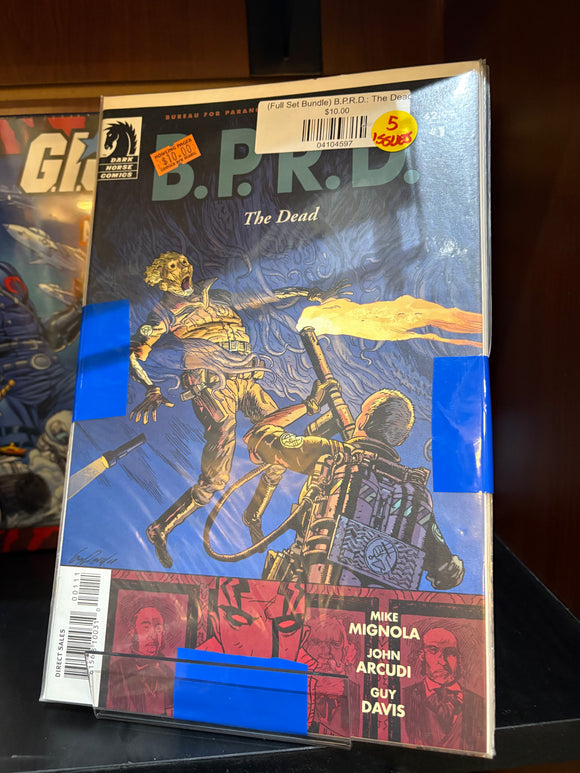 (Full Set Bundle) B.P.R.D.: The Dead [5 issues]