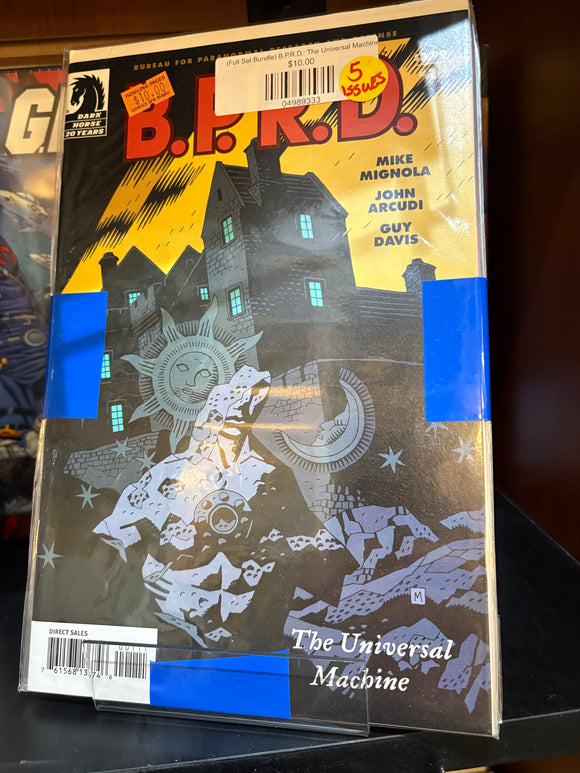 (Full Set Bundle) B.P.R.D.: The Universal Machine [5 issues]