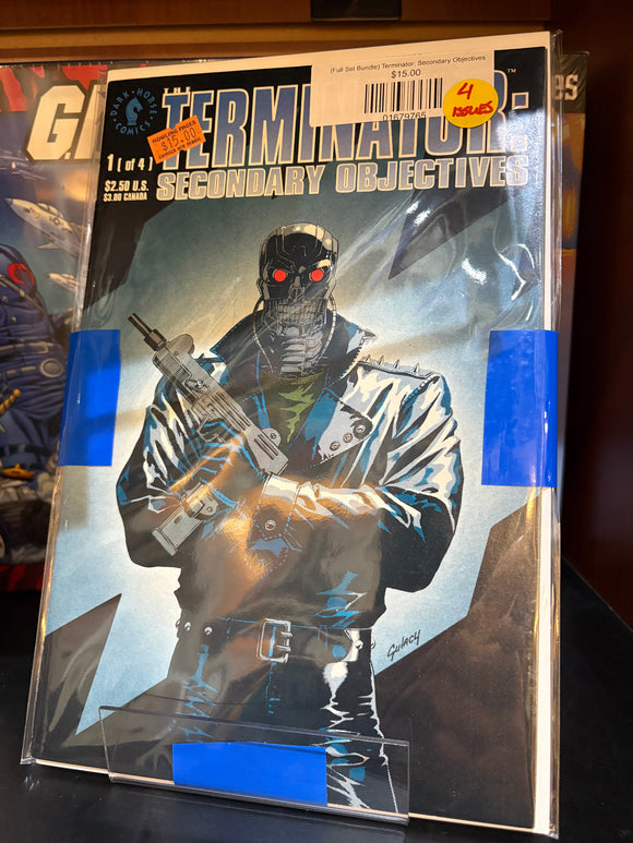 (Full Set Bundle) Terminator: Secondary Objectives [4 issues]