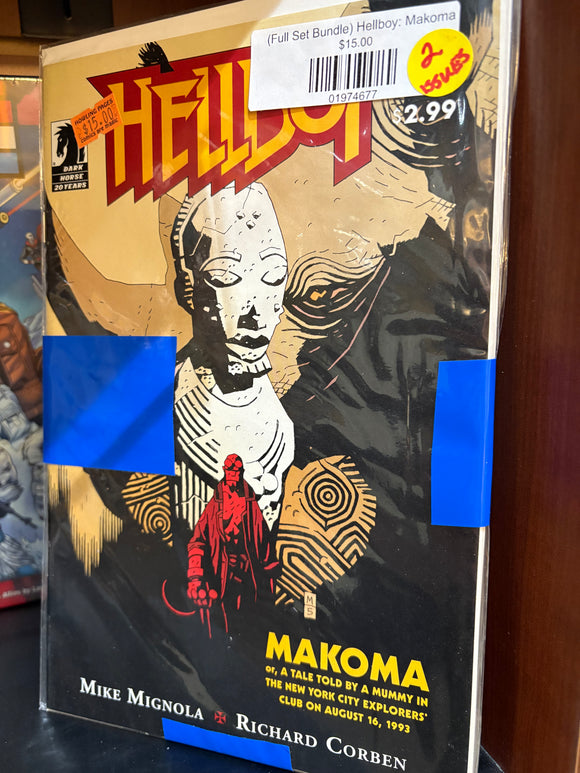 (Full Set Bundle) Hellboy: Makoma [2 issues]
