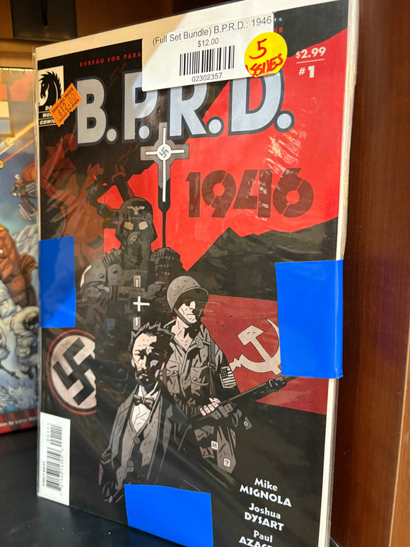 (Full Set Bundle) B.P.R.D.: 1946 [5 issues]