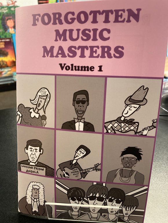 (C) Chris Auman - Forgotten Music Masters, v1 - Mini Comic