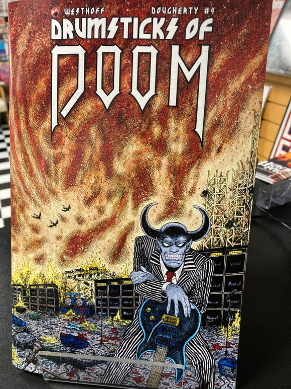 (C) Part Time Comix - Drumsticks of Doom #4 - Comic Book