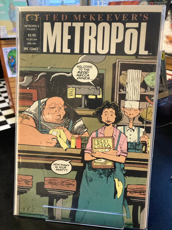 (Back Issue) Ted McKeever's Metropol #2 - Comic Book