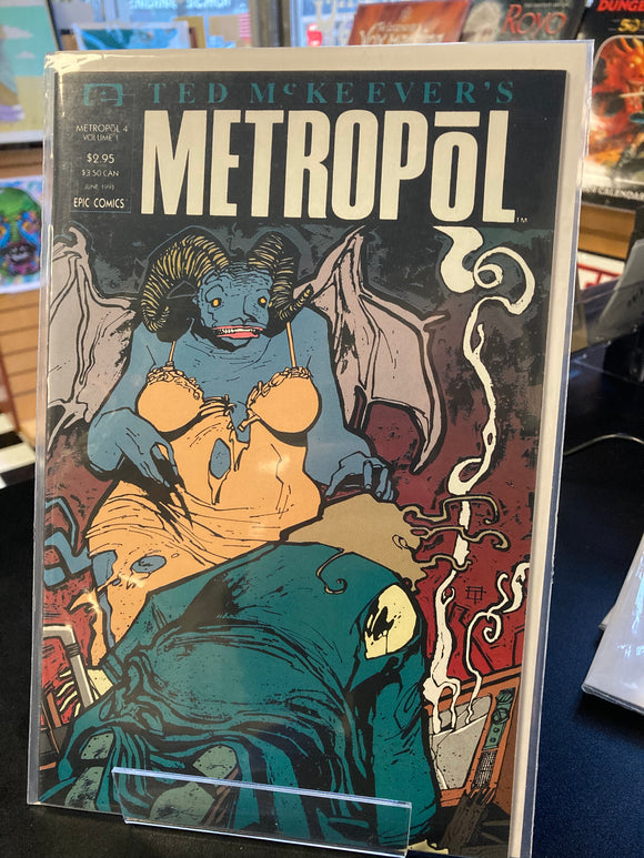 (Back Issue) Ted McKeever's Metropol #4 - Comic Book