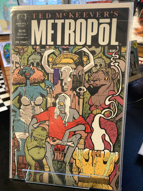 (Back Issue) Ted McKeever's Metropol #7 - Comic Book