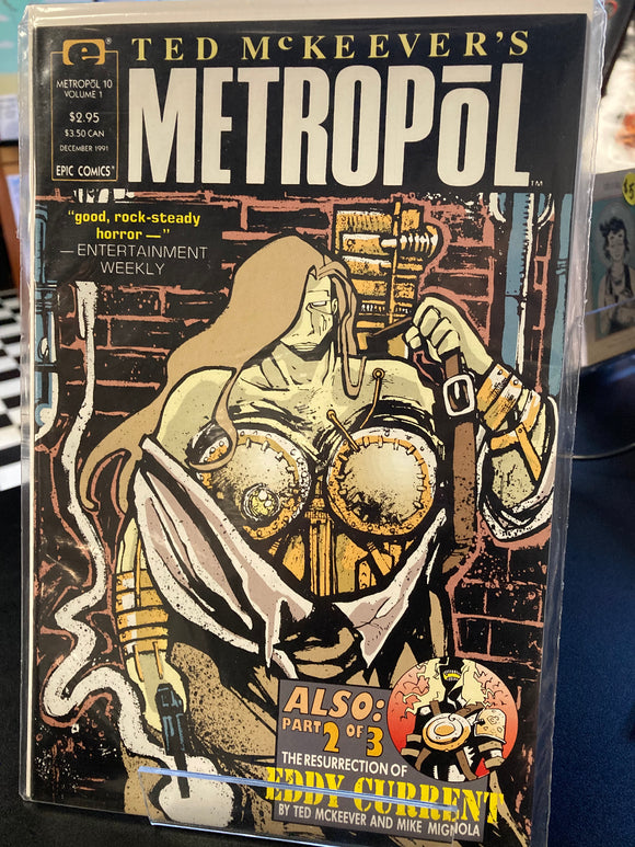 (Back Issue) Ted McKeever's Metropol #10 - Comic Book