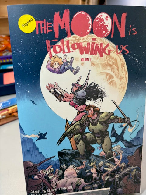 Johnson/Rossmo - The Moon is Following Us v1 (Signed and Remarked 