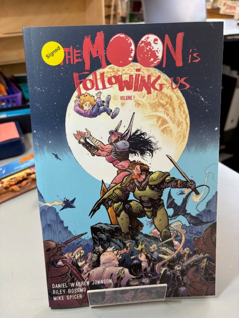 Johnson/Rossmo - The Moon is Following Us v1 (Signed and Remarked 