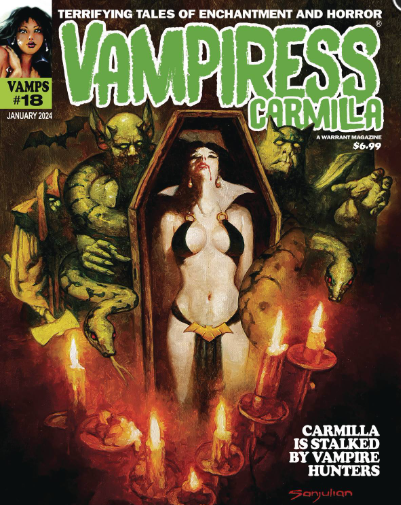 Vampiress Carmilla #18 January 2024 (Warrant Pub)
