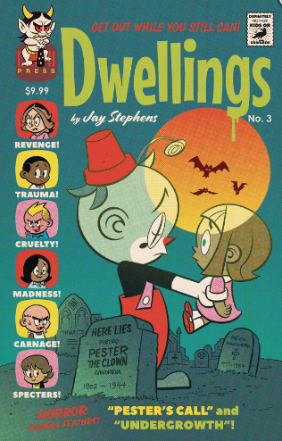 Jay Stephens - Dwellings #3 - comic book