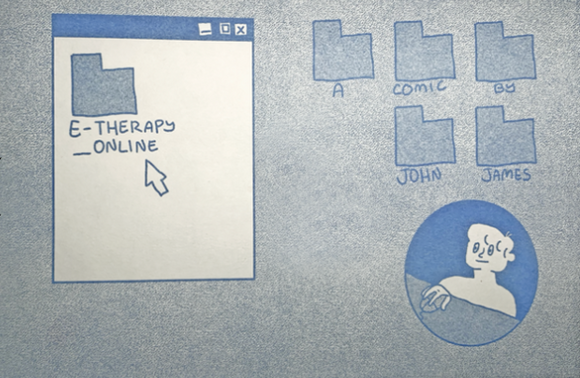 John James - E-Therapy Online - mini comic