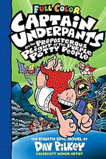 Pilkey - Captain Underpants (8): Preposterous Plight... [Full Color Version] - HC