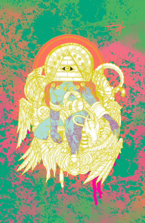 Mardel Rubio - Art to Enlighten Zine - mini comic