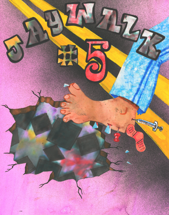 Anthology (Floyd Tangeman, ed) - Jaywalk #5 - Oversized Comic Book