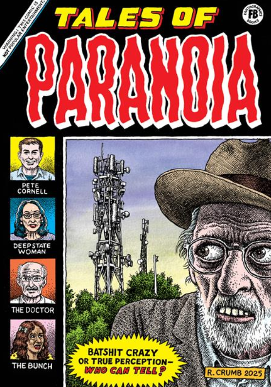R Crumb - Tales of Paranoia - comic book