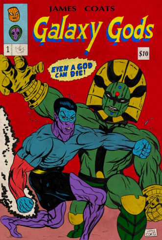 James Coats - Galaxy Gods #1 - comic book