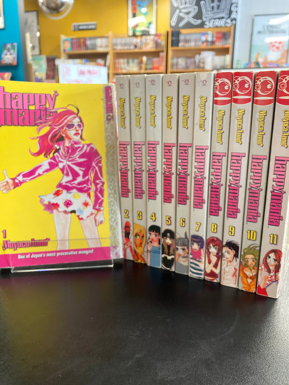 Out-of-Print) Moyoco Anno - Happy Mania vols 1-11 (set) – Howling