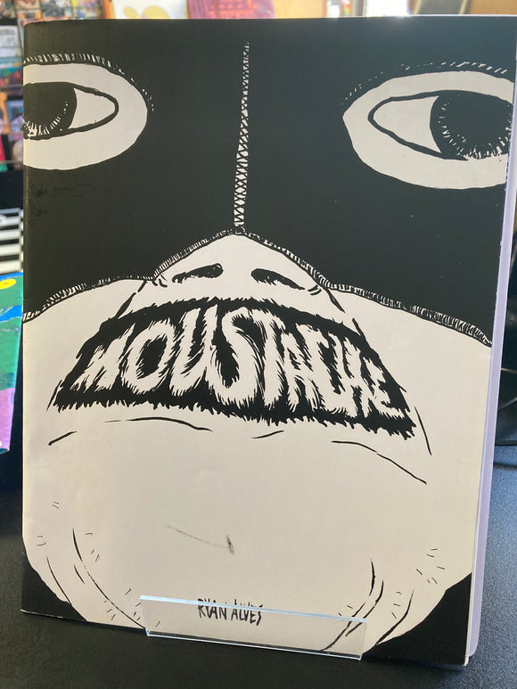 Ryan Alves - Moustache - comic book