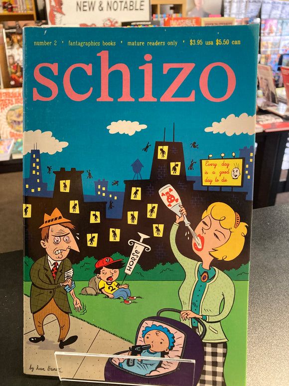 (Back Issue) Schizo #2 - Comic Book