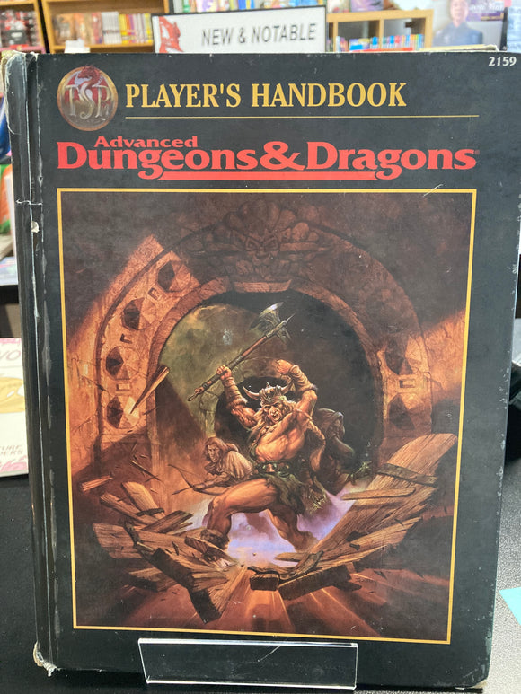 OOP/Rare (Fair Copy) - Player's Handbook, AD&D #2159 (1st Ed) - HC