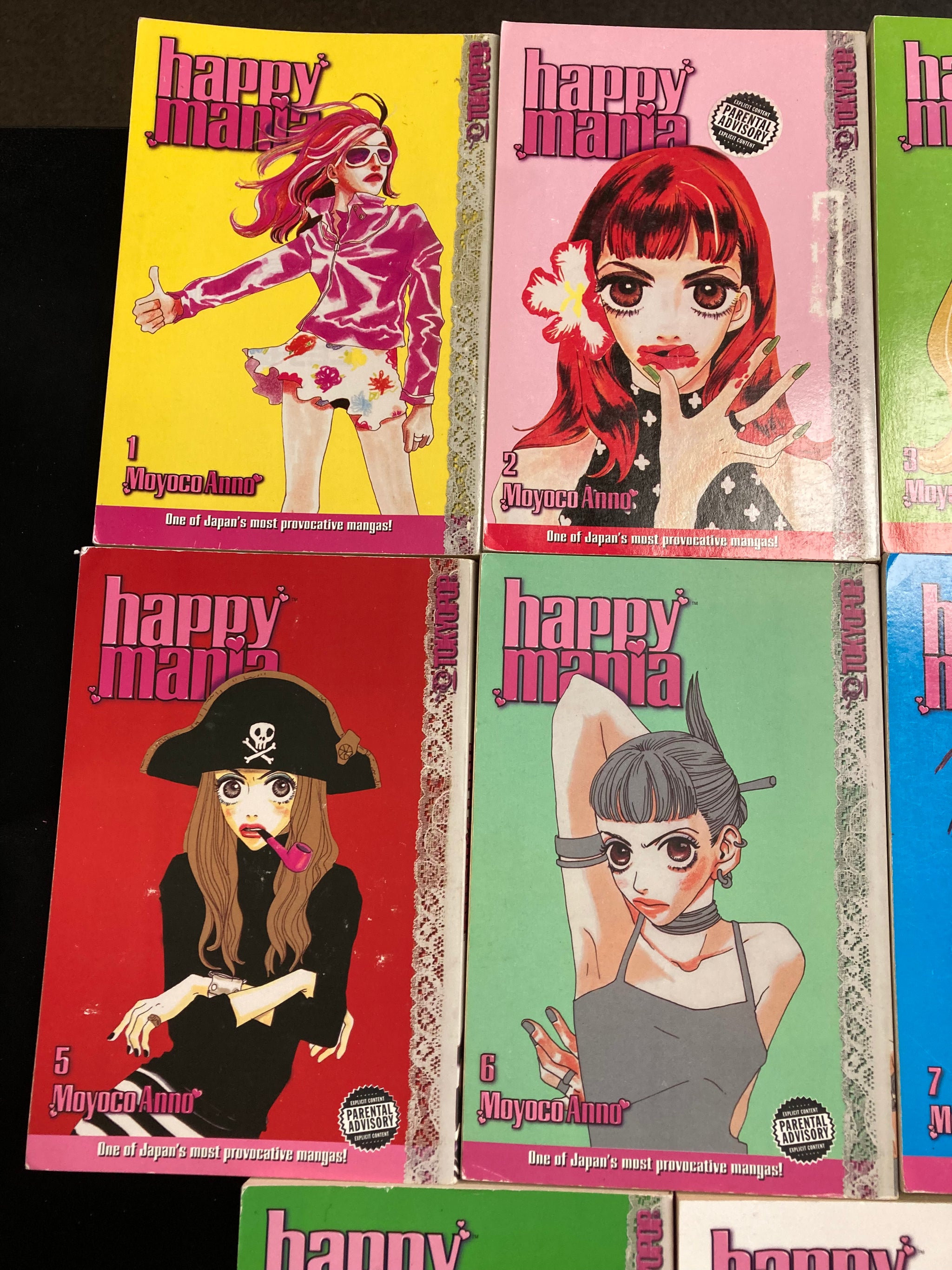 Happy Mania 11巻セット Miyoko Anno 洋書　コミック Happy Mania 11巻セット Miyoko Anno 洋書コミック