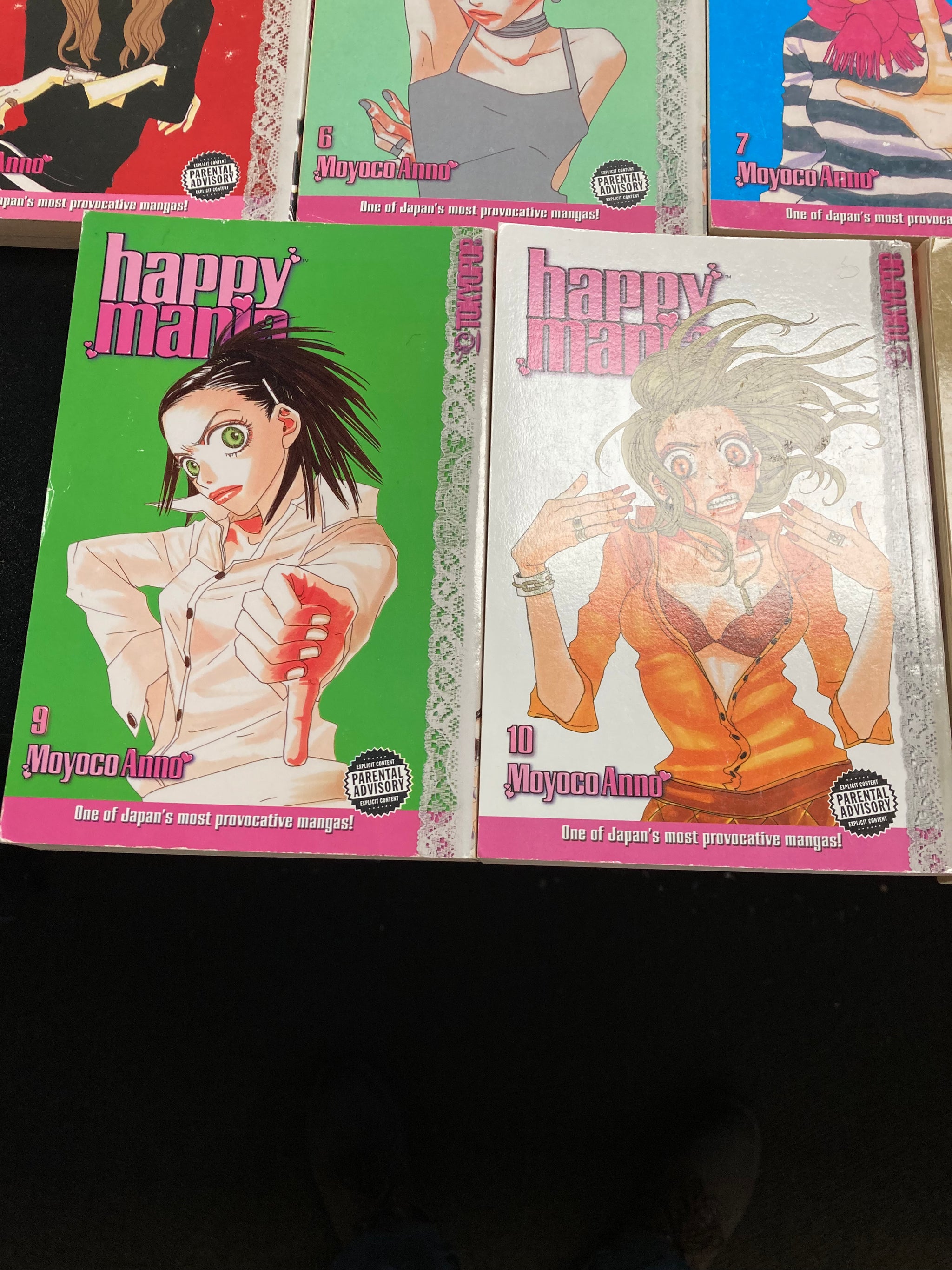 Happy Mania 11巻セット Miyoko Anno 洋書　コミック Happy Mania 11巻セット Miyoko Anno 洋書 コミック コミック