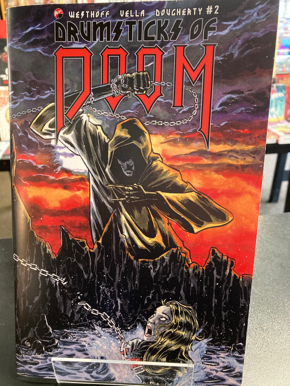 (C) Part Time Comix - Drumsticks of Doom #2 - Comic Book