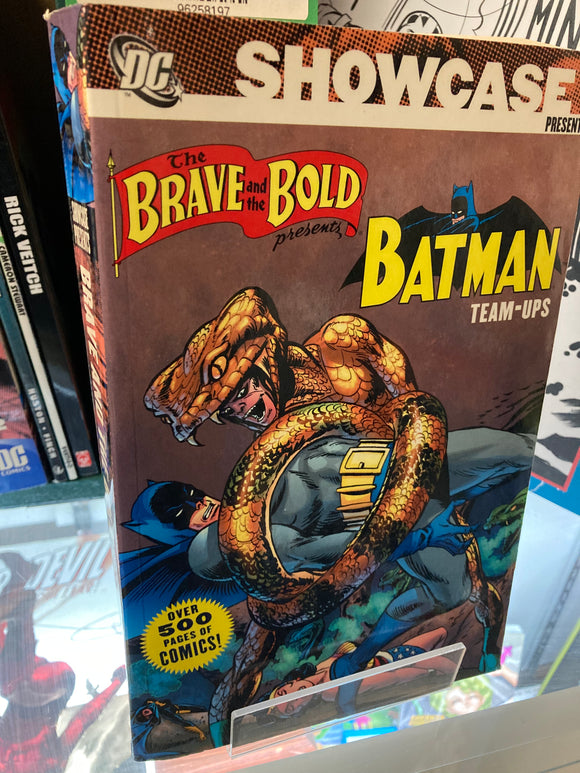 (Out-of-Print) Showcase presents: Brave and the Bold Batman Team-ups  v1 - SC