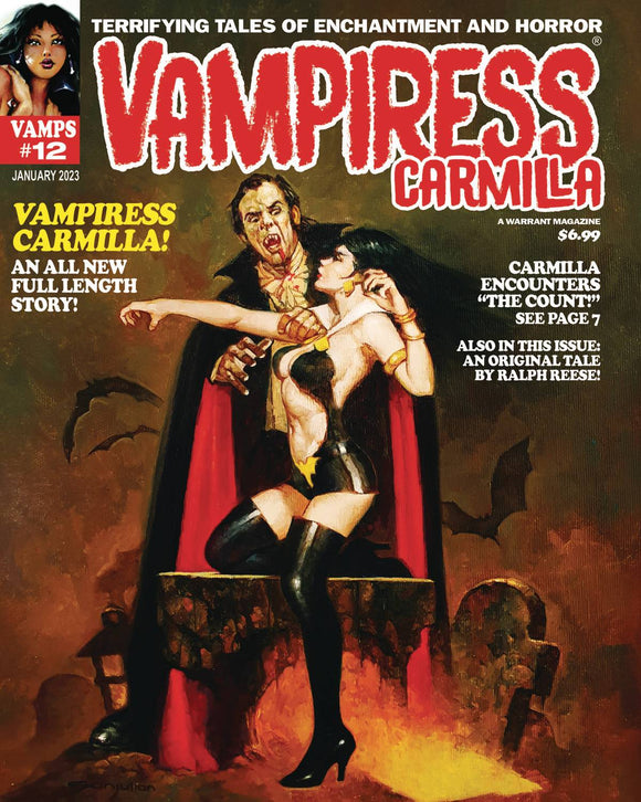Vampiress Carmilla #12 Jan 2023 (Warrant Pub)