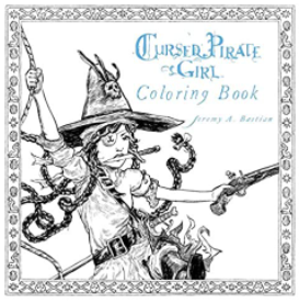 Jeremy Bastian - Cursed Pirate Girl Coloring Book - SC