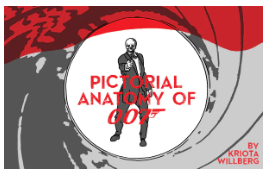 Kriota Willberg - Pictorial Anatomy of 007 - Mini Comic