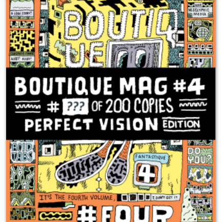 Marc Bell - Boutique Mag #4 - Comic Book
