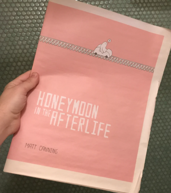 Matt Canning - HoneyMoon in the Afterlife (newsprint edition) - SC