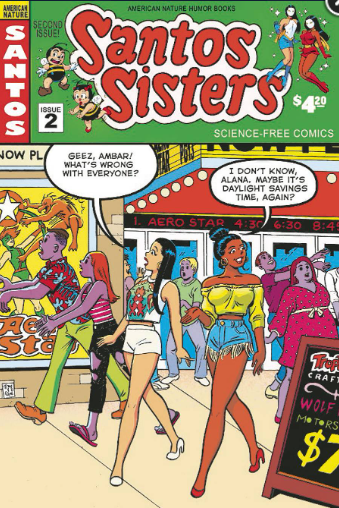 Santos Sisters #2 (1st printing) [Signed] - Comic Book