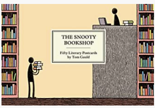 Tom Gauld - The Snooty Bookshop: Fifty Literary Postcards