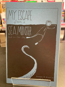 Leda Zawacki - My Escape from a Sea Monster - Mini-comic