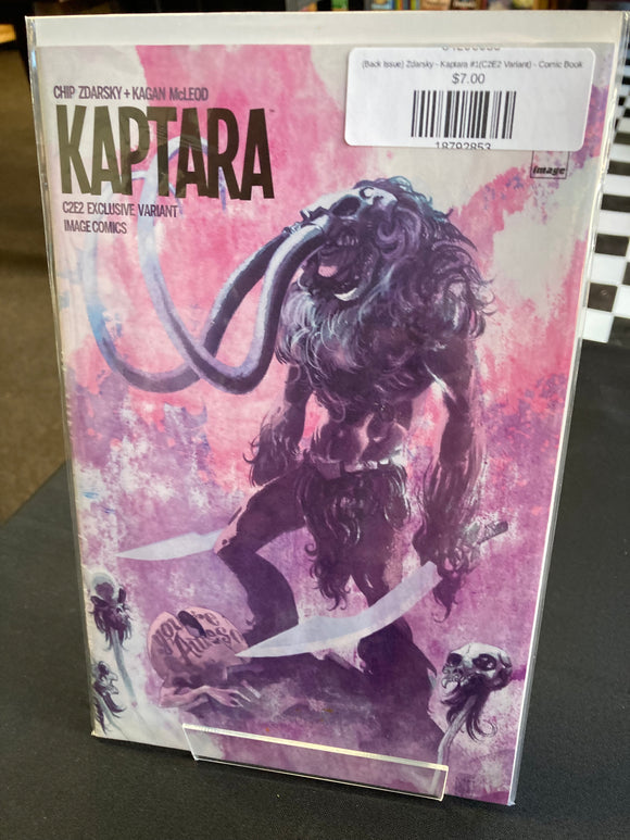 (Back Issue) Zdarsky - Kaptara #1(C2E2 Variant) - Comic Book