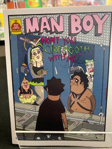 (C) Snack King Comics - Man Boy Mini: Won't You CyberGoth With Me - Mini-Comic