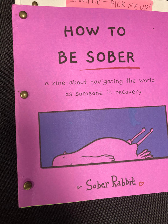 (C) Whitney Wasson - SoberRabbit: How to be Sober - Comic Book