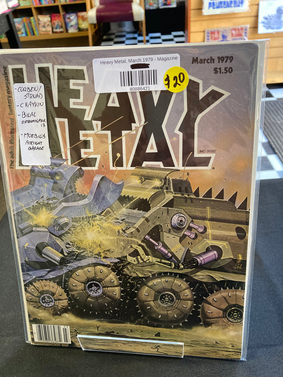 (Back Issue) Heavy Metal, March 1979 - Magazine